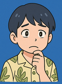 ゆうき 悩んでいる